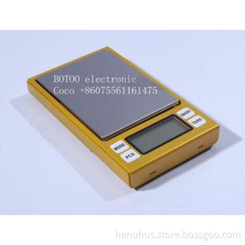 Small LCD Household Weighing Scales , Electronic Pocket Sca